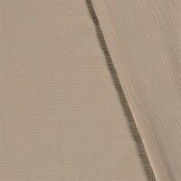 Muslin Uni *Marie* - light beige