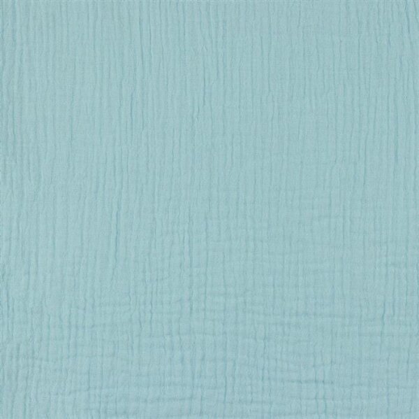 Muslin Uni *Vera* - light blue