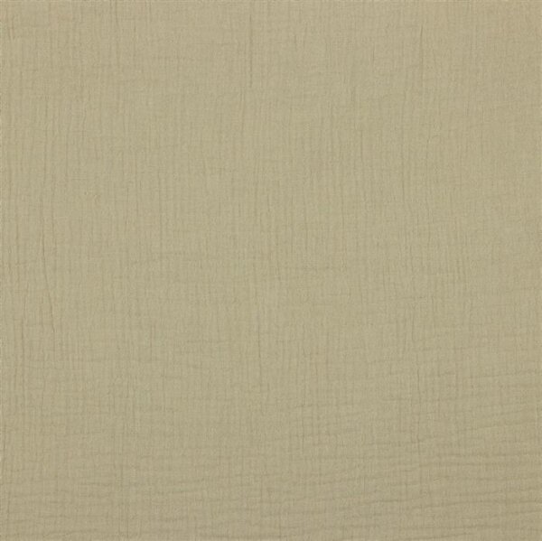 Muslin Uni *Vera* - dark beige