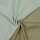 Double-sided muslin organic - nile blue/taupe