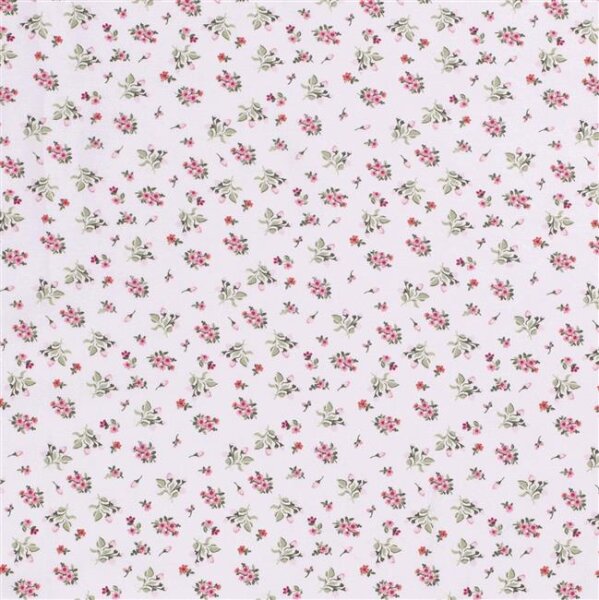 Cotton poplin flowers